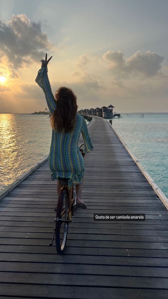 A foto que marca a "lua de mel" de Cristina Ferreira e João Monteiro nas Maldivas
