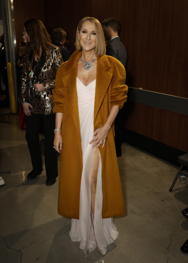 Céline Dion, a grande surpresa da noite dos Grammys 