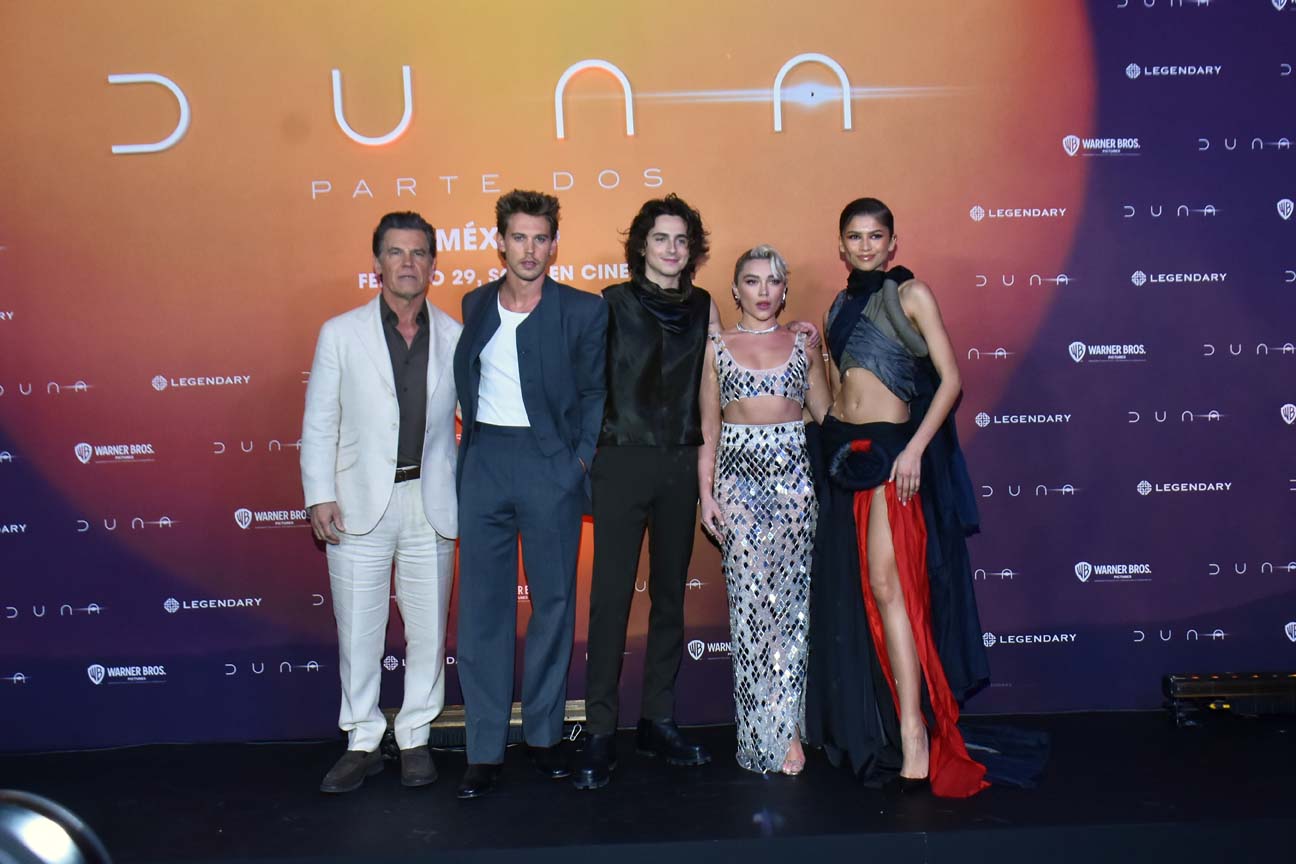 Os "looks" arrojados de Zendaya na estreia de "Dune", no México