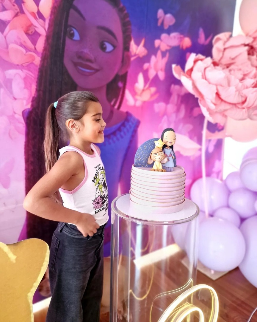 Filha de Carolina Patrocínio celebra oito anos com uma festa de sonho