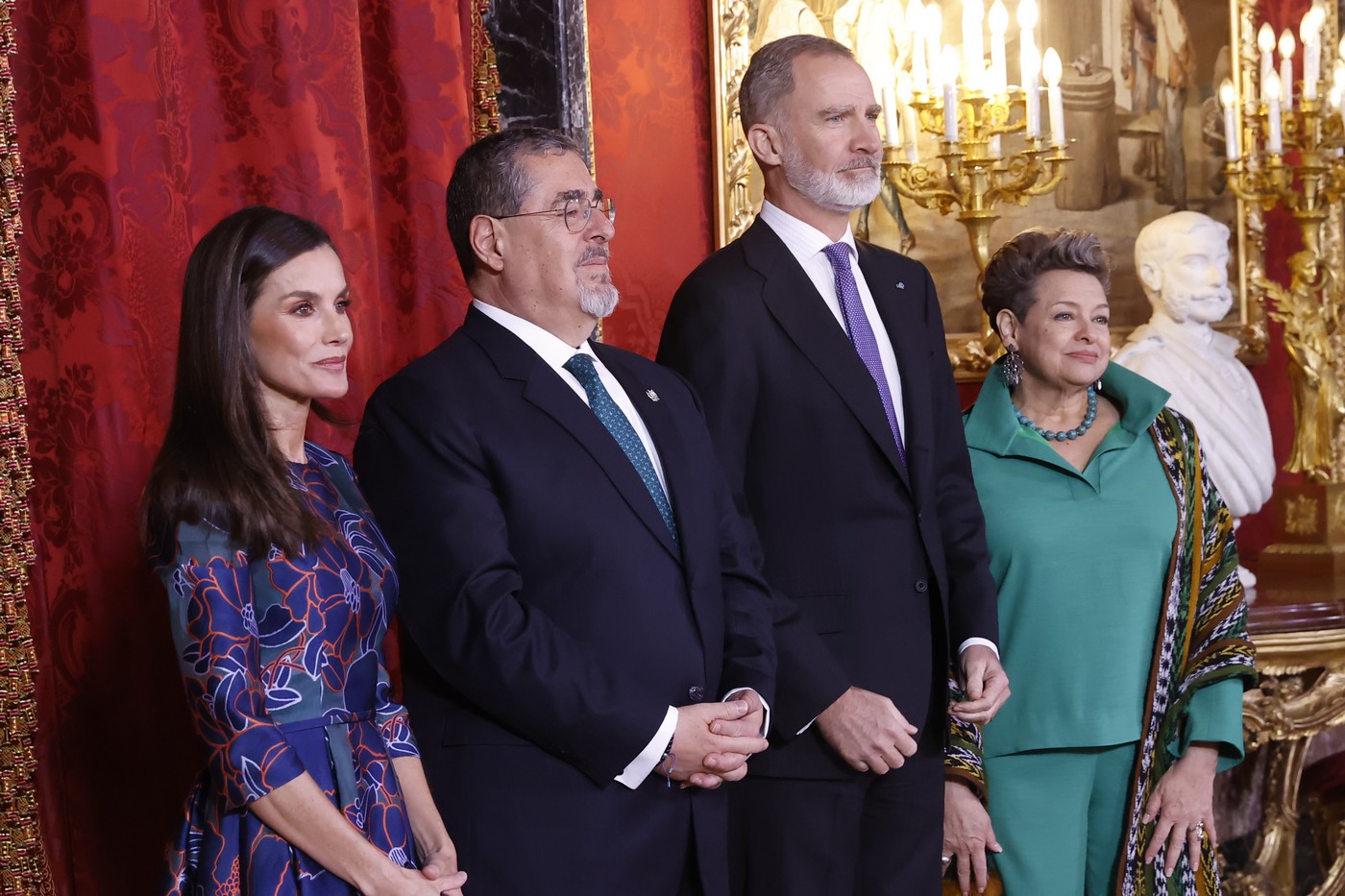 Los vestidos florales de Letizia