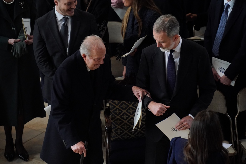 O reencontro de Letizia e Felipe VI com Juan Carlos