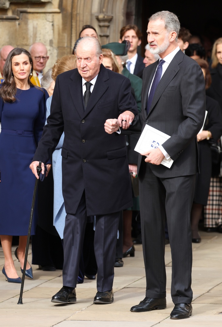 O reencontro de Letizia e Felipe VI com Juan Carlos
