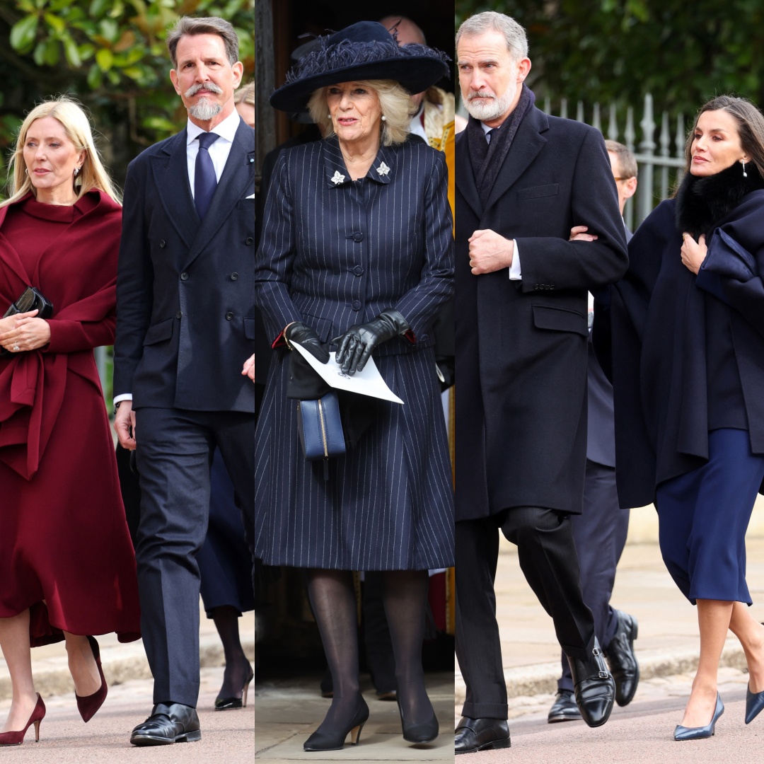 Rainha Camilla preside à homenagem a Constantino II da Grécia, que reuniu a realeza em Londres