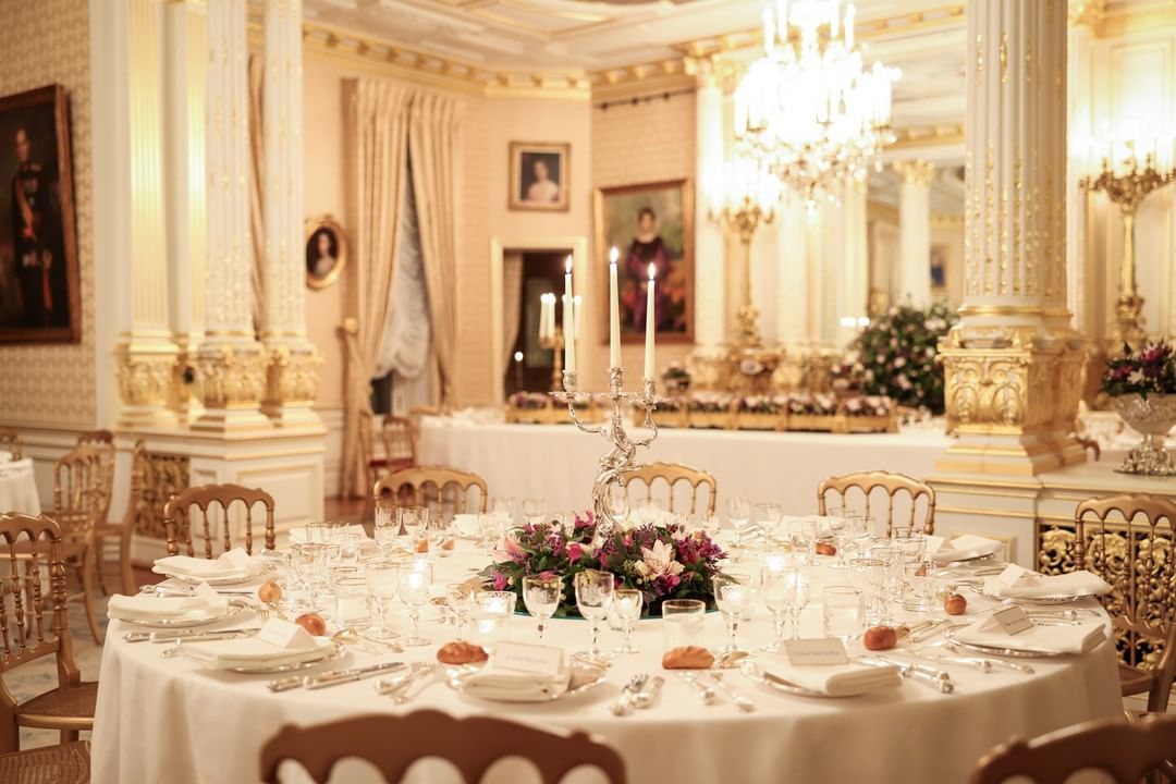 Desfile de tiaras em jantar de gala dos grãos-duques de Luxemburgo
