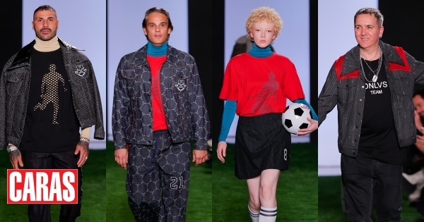 Dino Alves apresenta coleção na Moda Lisboa inspirada no futebol