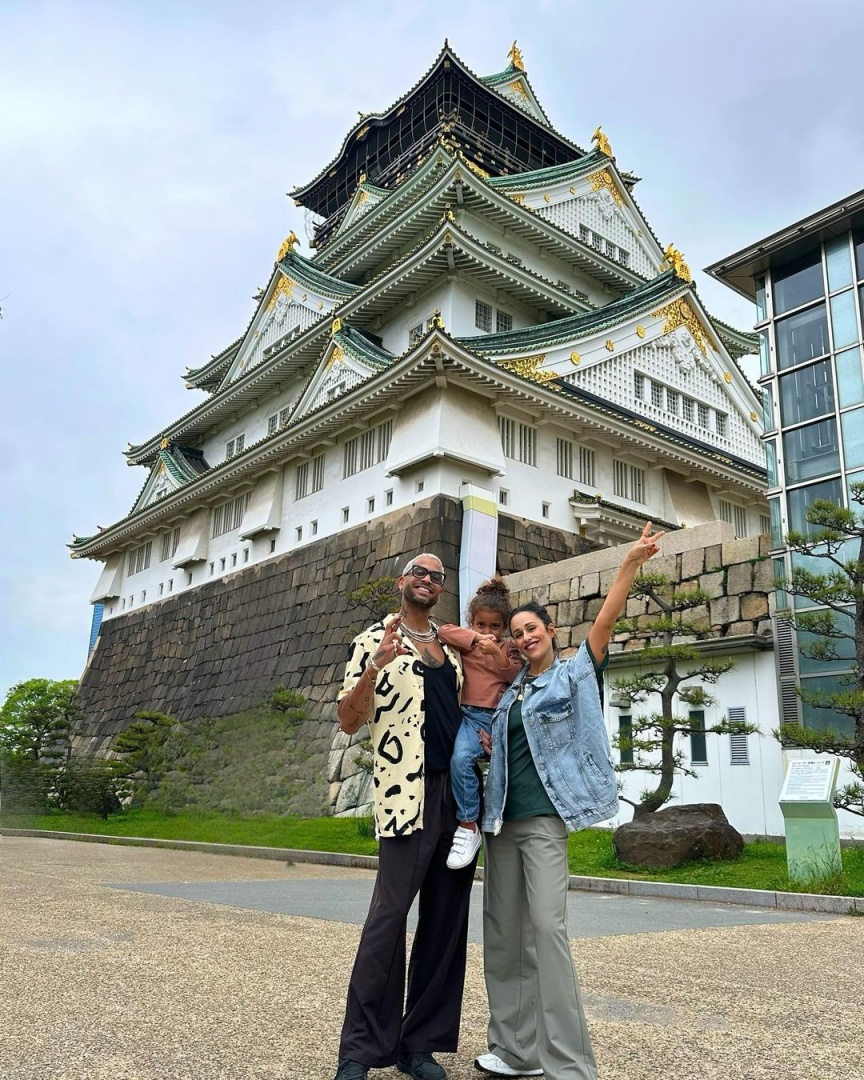 Rita Pereira e Guillaume Lalung à descoberta do Japão com o filho