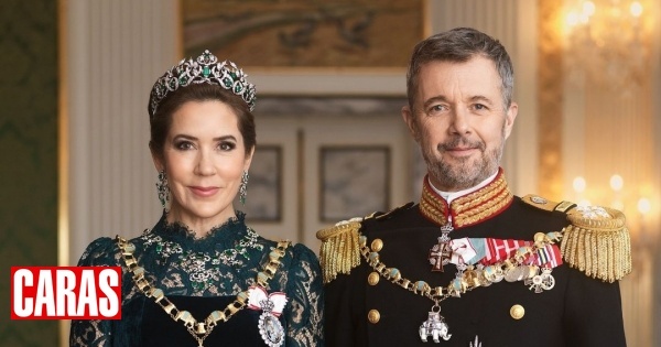 Os novos retratos oficiais de Mary e Frederico da Dinamarca