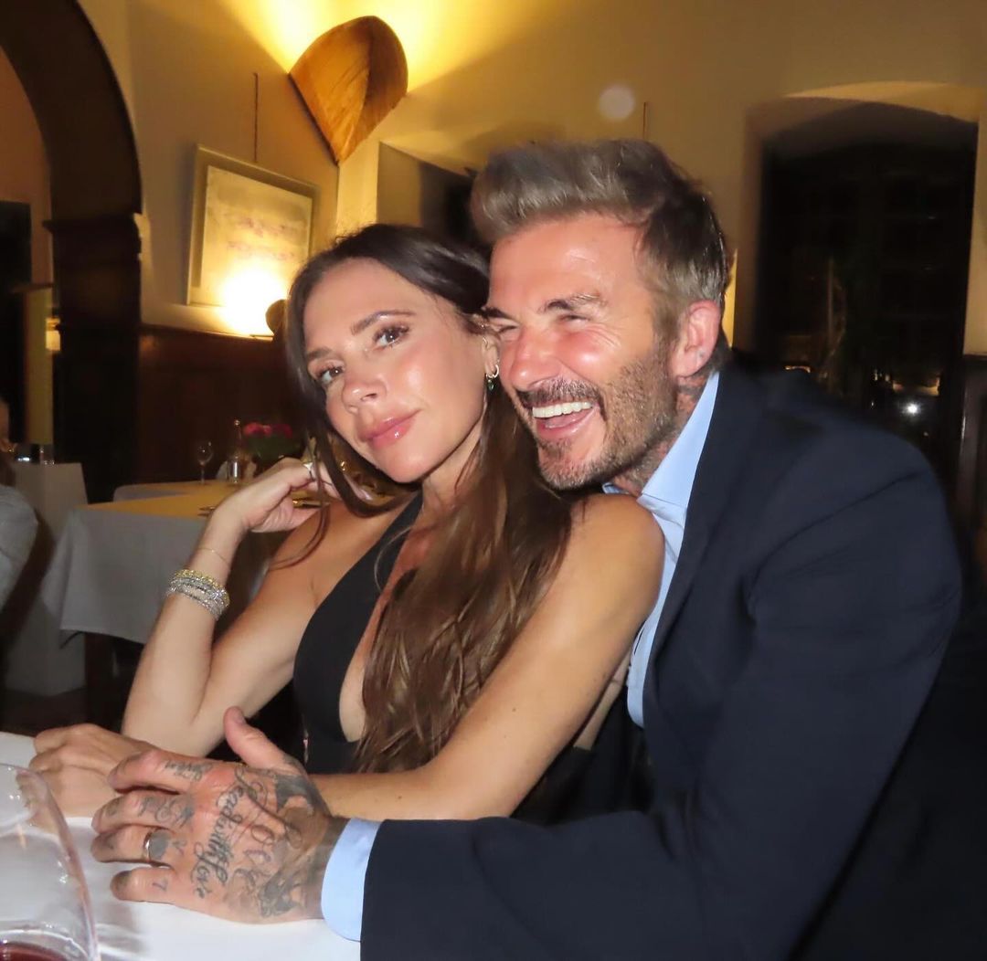 Victoria Beckham assinala aniversário do marido
