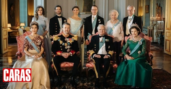 Jantar de gala oferecido pelos reis da Suécia aos reis da Dinamarca marcado pela elegância e espetacularidade das joias