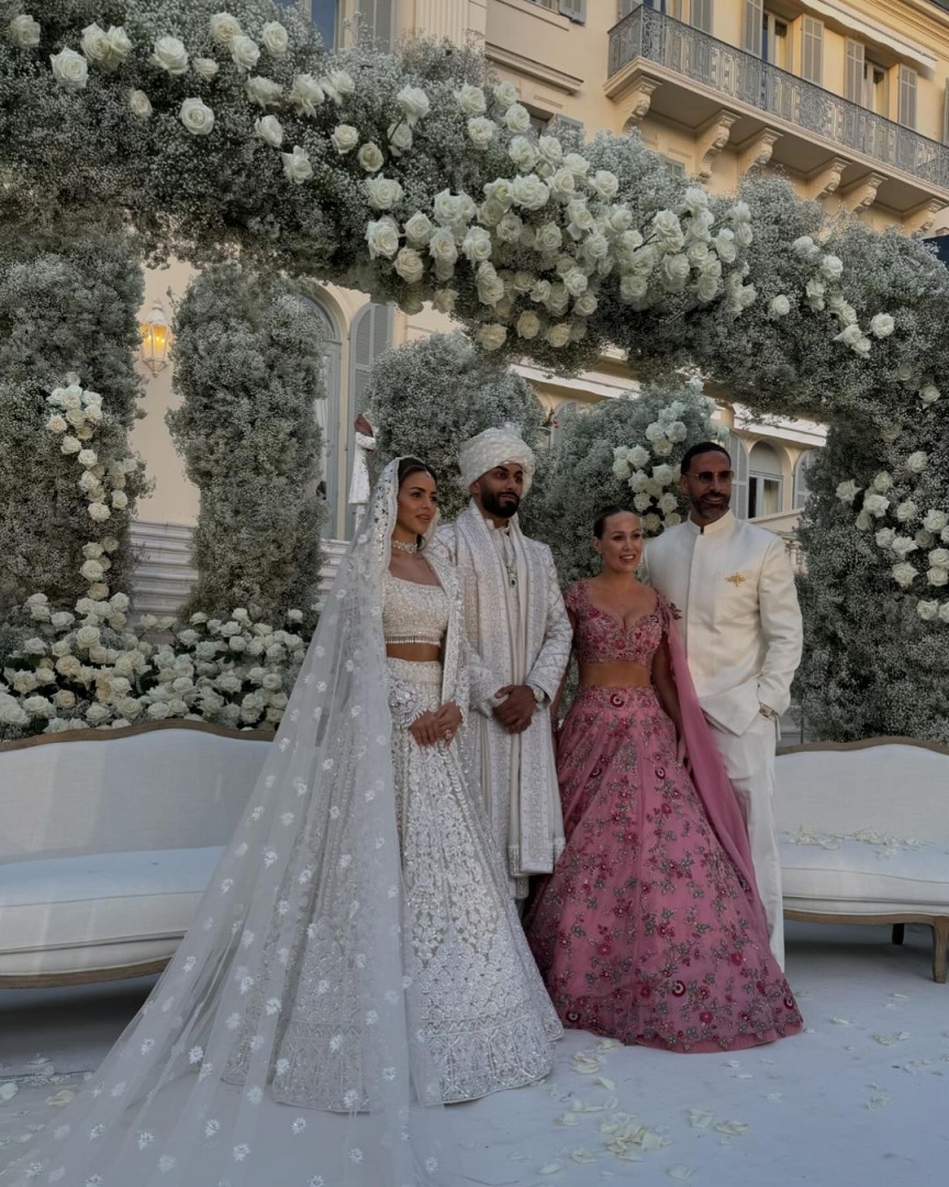 O luxuoso casamento de 23 milhões de euros de Umar Kamani e Nada Adelle
