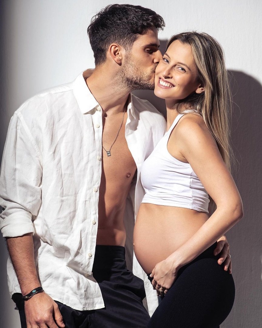 A dias do nascimento do primeiro filho, Gonçalo Paciência e Priscilla Tollini  fazem ensaio fotográfico