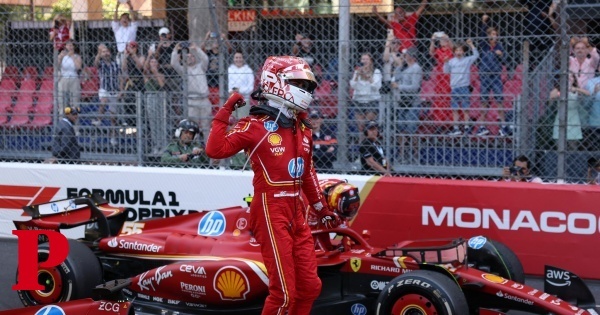 Charles Leclerc vence finalmente GP do Mónaco de F1