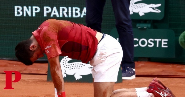 Lesão no joelho força Djokovic a desistir de Roland Garros