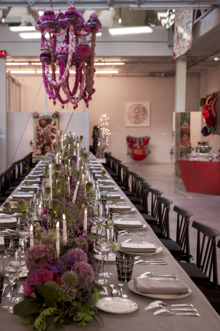 Requintado jantar assinala inauguração da nova exposição de Joana Vasconcelos na Boutique Dior, em Lisboa