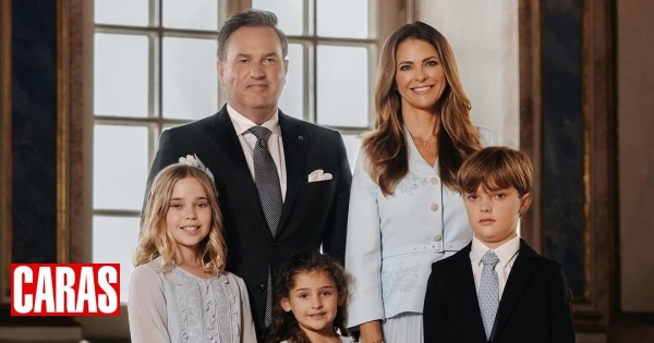 Princesa Madalena está de regresso à Suécia com a família