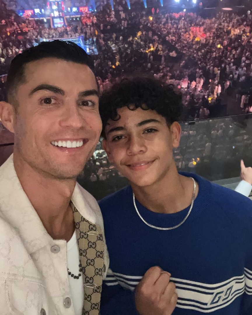 Cristiano Ronaldo assinala 14.º aniversário do filho mais velho