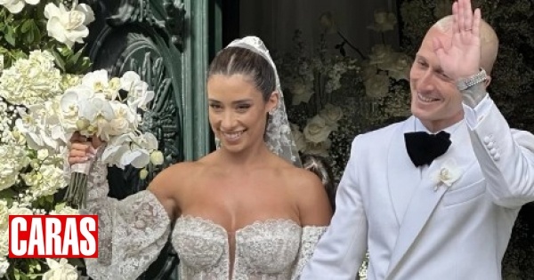 As imagens do casamento de Nuno Santos e Diana Ribeiro Santos