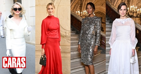 Os looks das famosas na Semana da Moda em Paris
