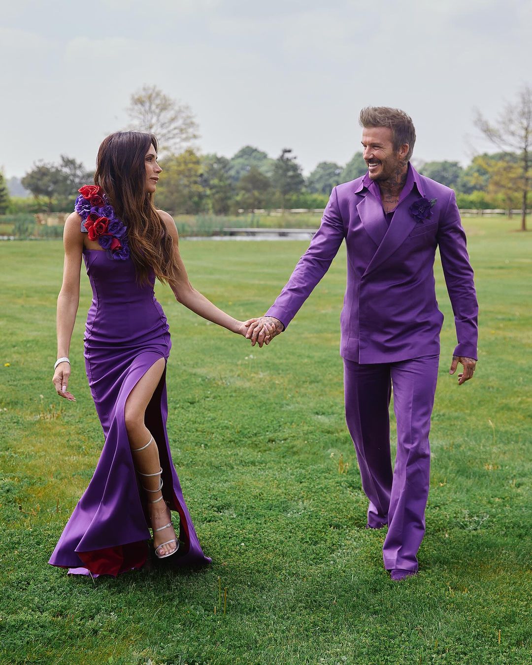 Victoria e David Beckham celebram 25 anos de casados e assinalam a data ...