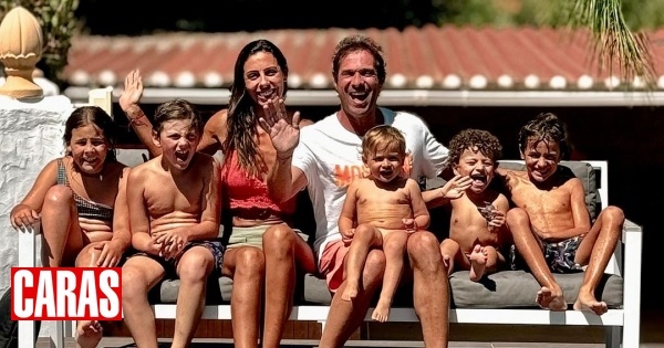 José Carlos Pereira de férias com a família no Algarve