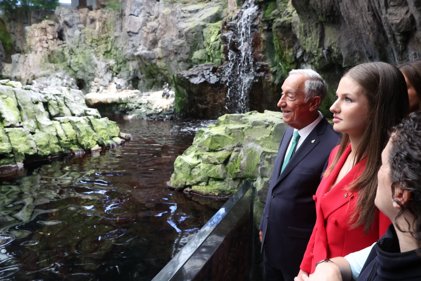 Princesa Leonor encantada com Oceanário de Lisboa