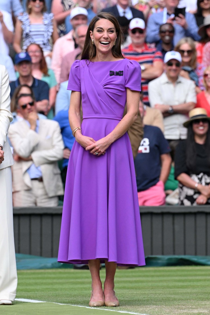 O simbólico "look" de Kate em Wimbledon