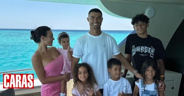 As férias luxuosas da família de Cristiano Ronaldo na Arábia Saudita