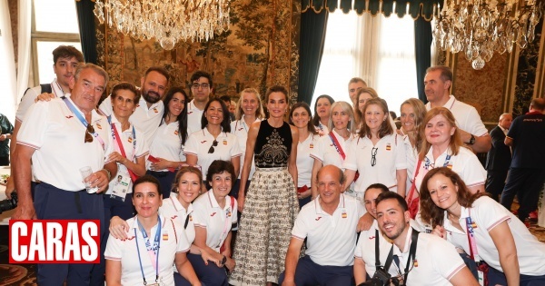 Felipe e Letizia apoiam a equipa olímpica espanhola em Paris