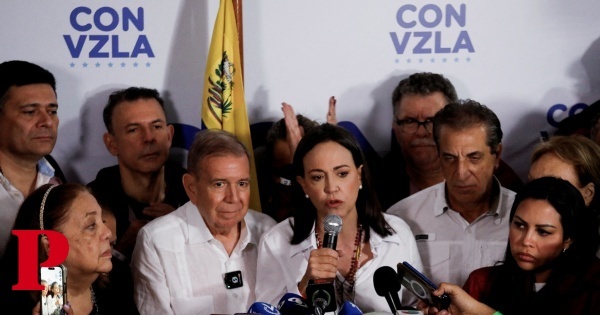 “O nosso presidente eleito é Edmundo González”, diz rosto da oposição venezuelana