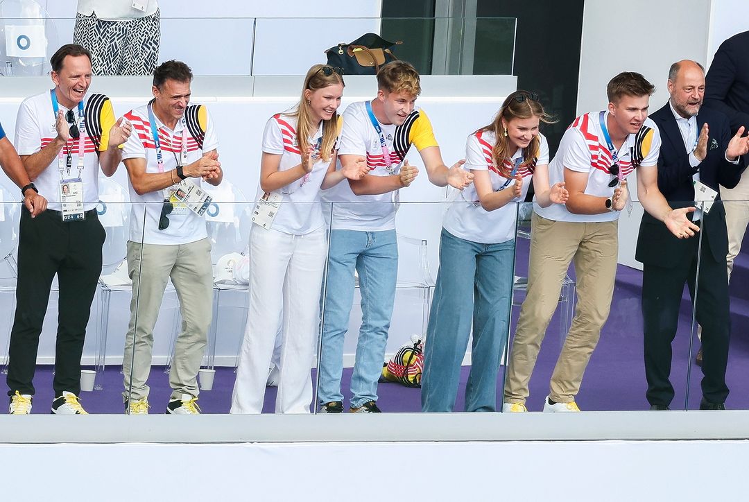 Príncipes belgas assistem aos Jogos e visitam Aldeia Olímpica