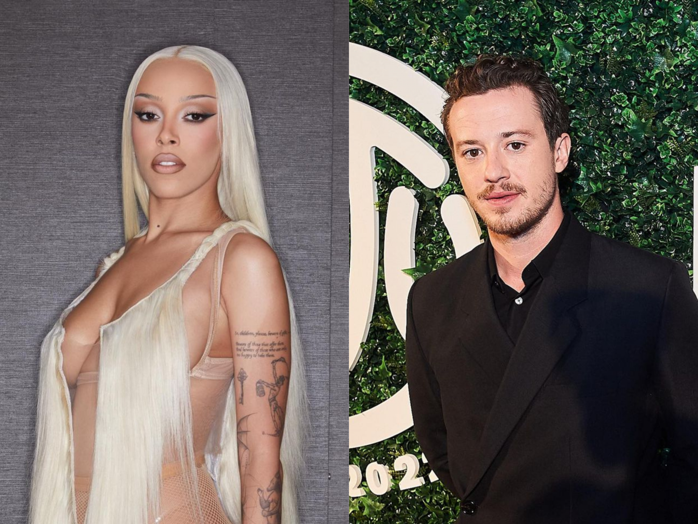 Doja Cat e Joseph Quinn em clima de romance