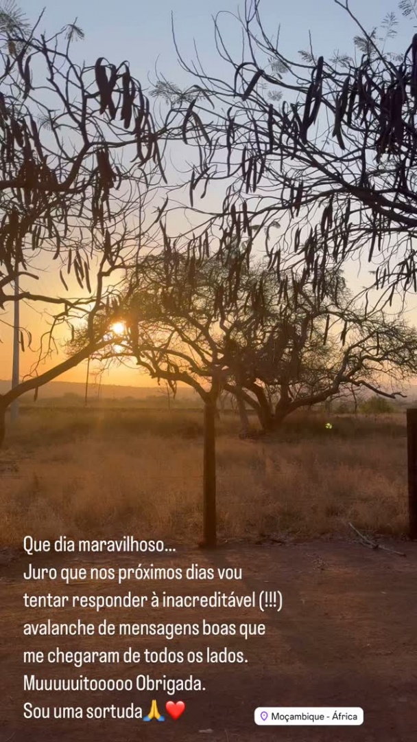 Catarina Furtado celebra 52 anos na Casa do Gaiato de Moçambique