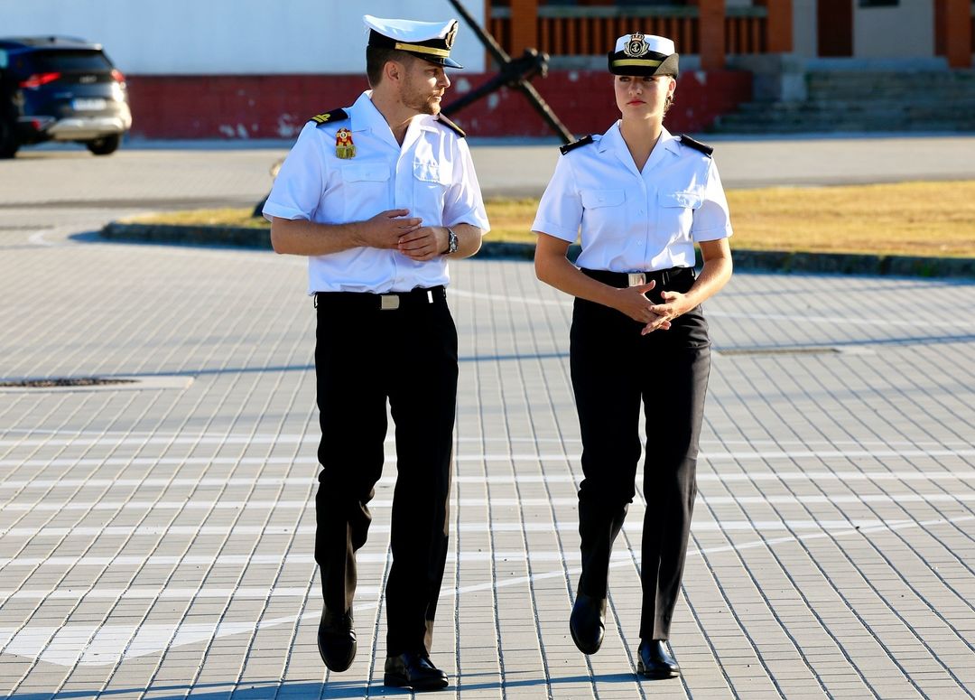 Princesa Leonor ingressa na Escola Naval da Marinha