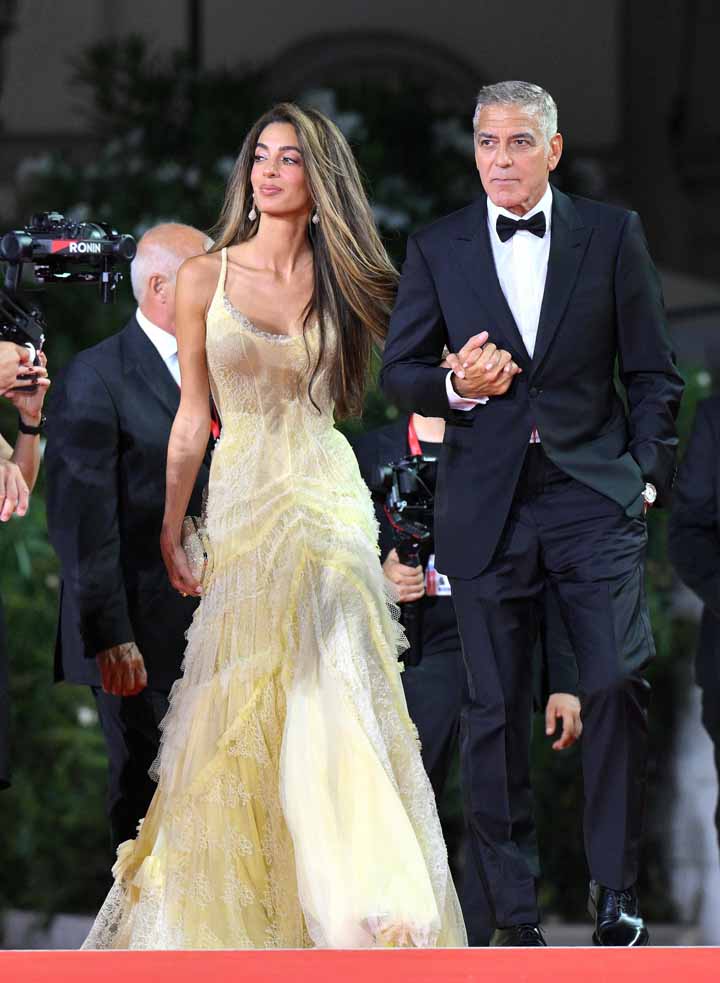 George e Amal Clooney regressam à Veneza depois de 10 anos