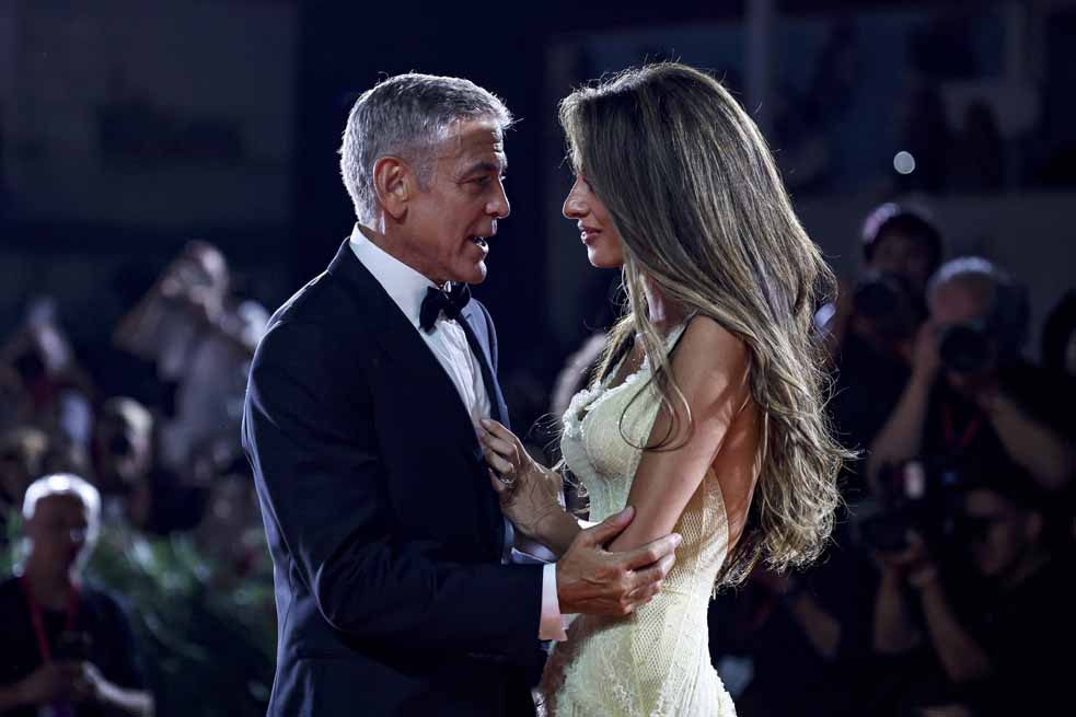 George e Amal Clooney regressam à Veneza depois de 10 anos