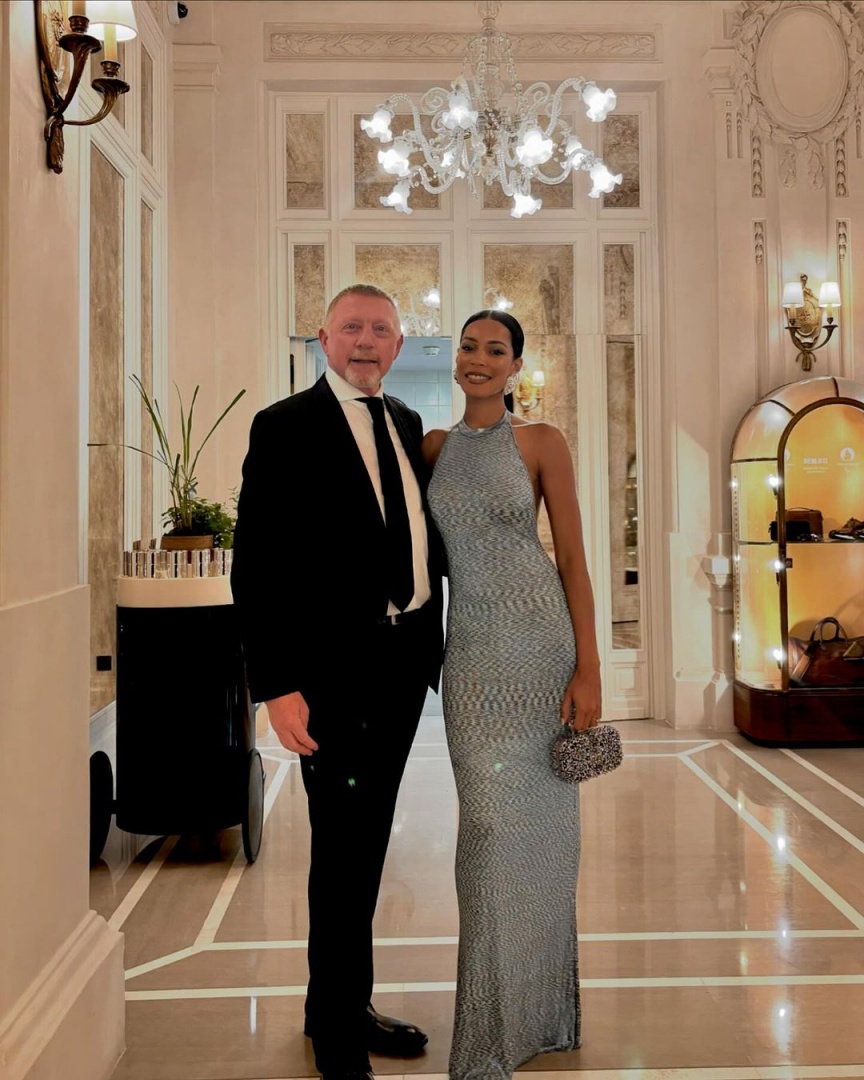 Boris Becker casou com Lilian de Carvalho Monteiro numa luxuosa festa em Itália