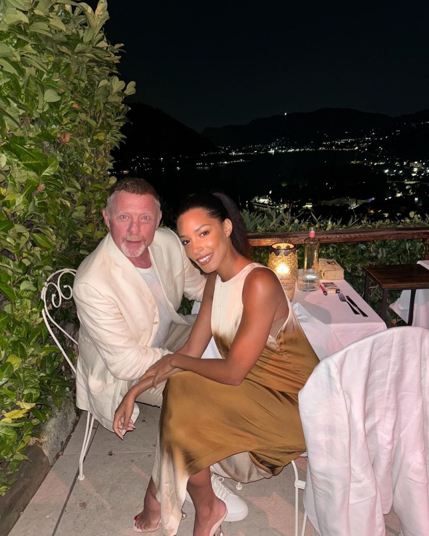 Boris Becker casou com Lilian de Carvalho Monteiro