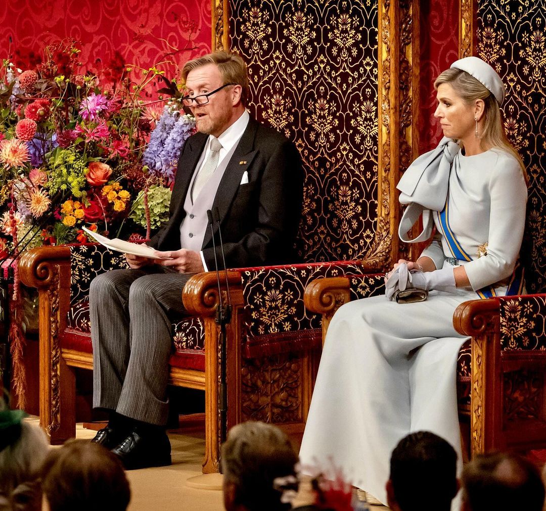 Máxima e Guilherme assinalam abertura do Parlamento dos Países Baixos