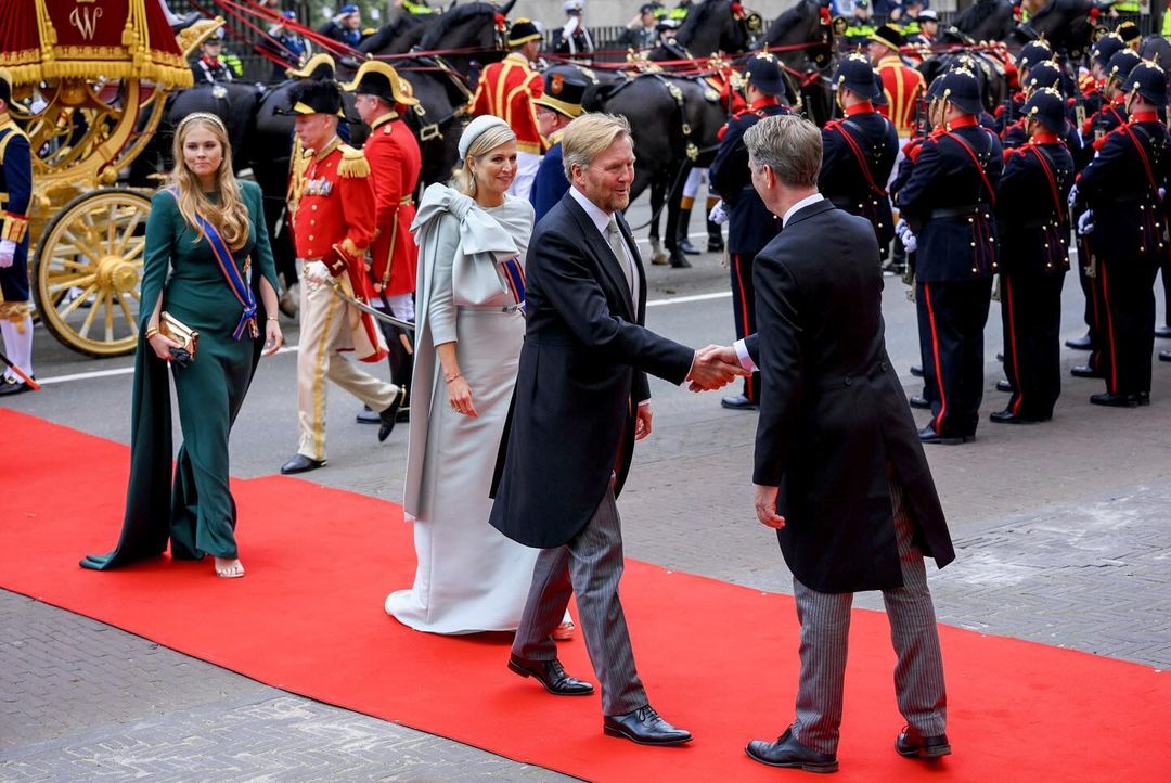 Máxima e Guilherme assinalam abertura do Parlamento dos Países Baixos