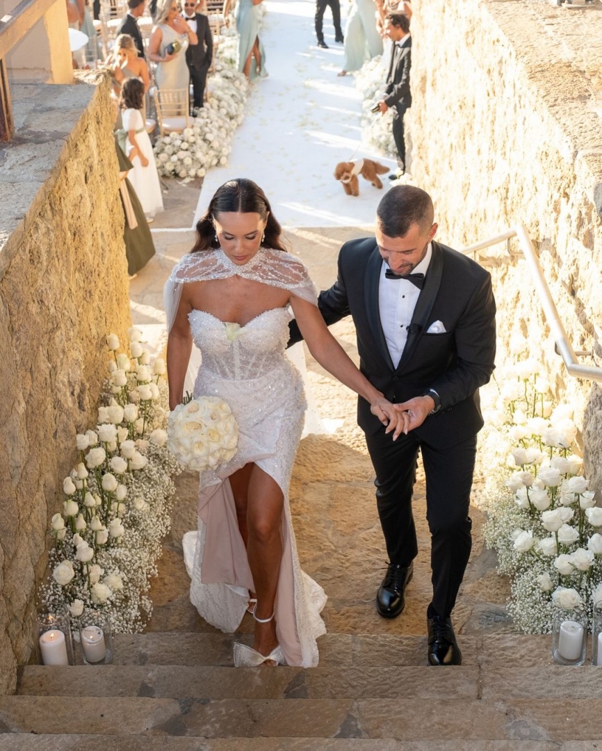 As fotos oficiais do casamento de Vanessa Rebelo e Simão Sabrosa