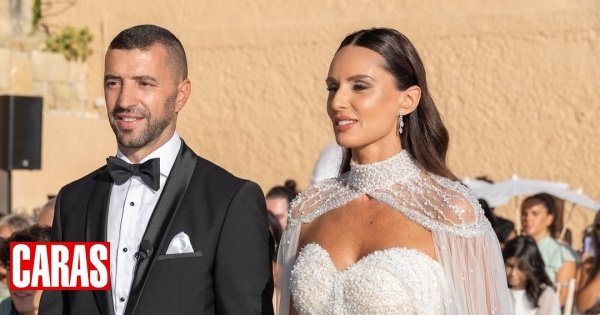 As fotos oficiais do casamento de Vanessa Rebelo e Simão Sabrosa