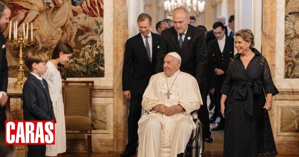 Papa Francisco visita família grã-ducal do Luxemburgo