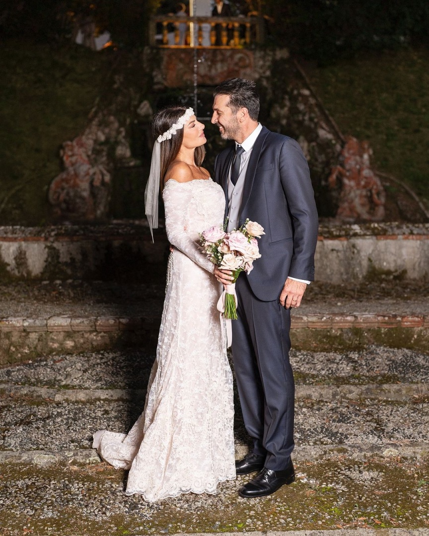 O casamento de sonho de Gianluigi Buffon e Ilaria D'Amico, na Toscânia