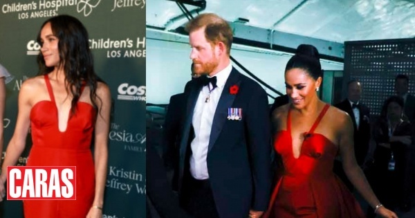 Meghan recicla vestido de Carolina Herrera e revela o seu lado mais sensual