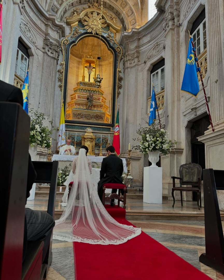 Filha de Júlia Pinheiro e Rui Pêgo casou-se