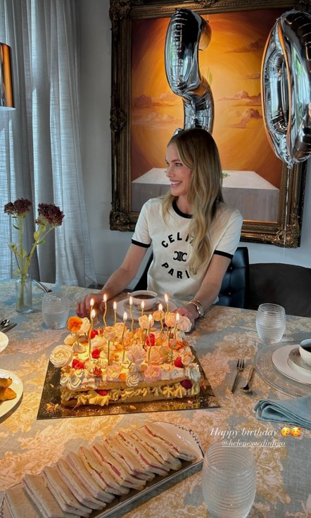 Helene Svedin celebra 50 anos