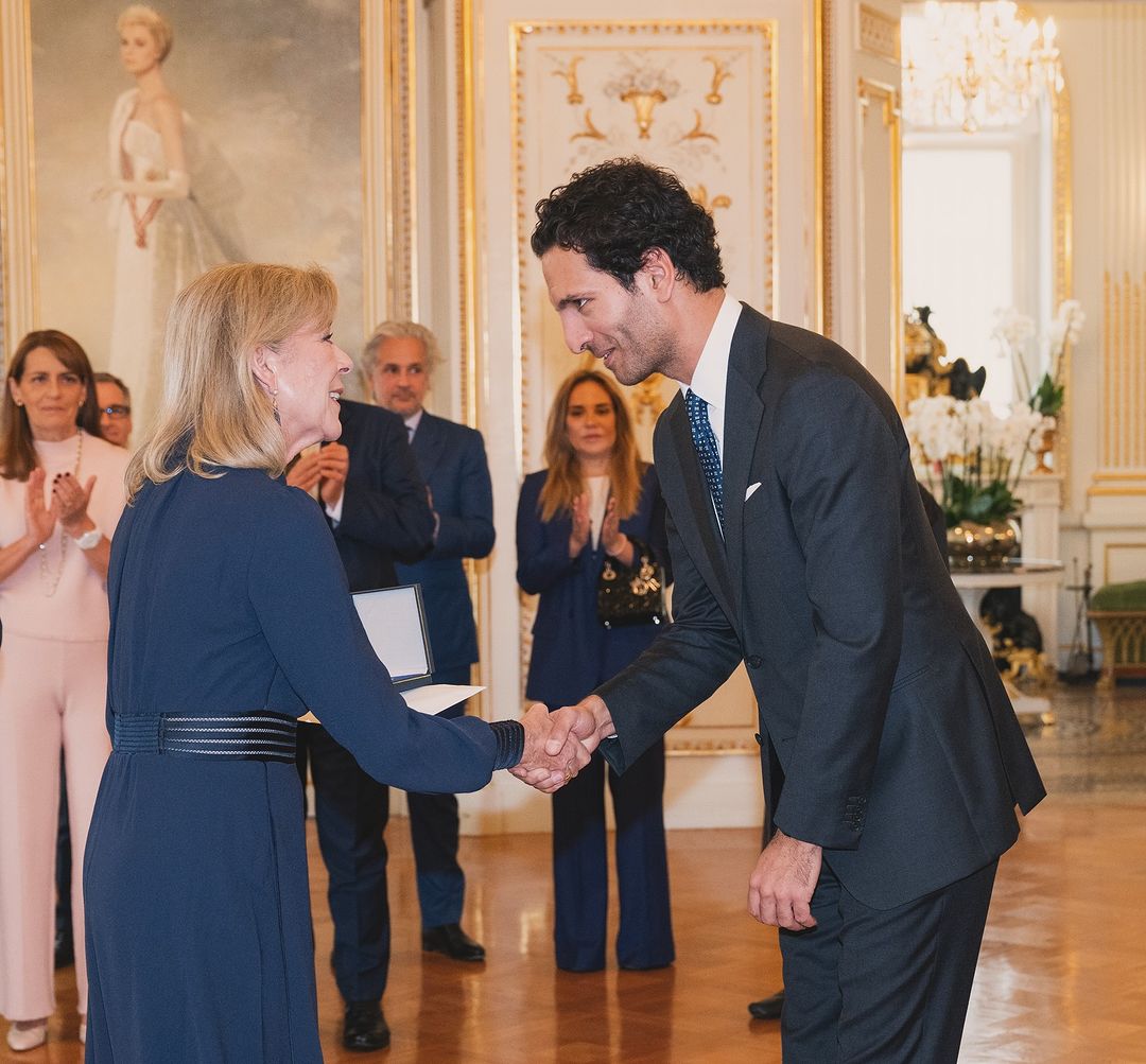 Ao lado de Alberto, Carolina do Mónaco preside à entrega dos Prémios da Fundação Príncipe Pierre