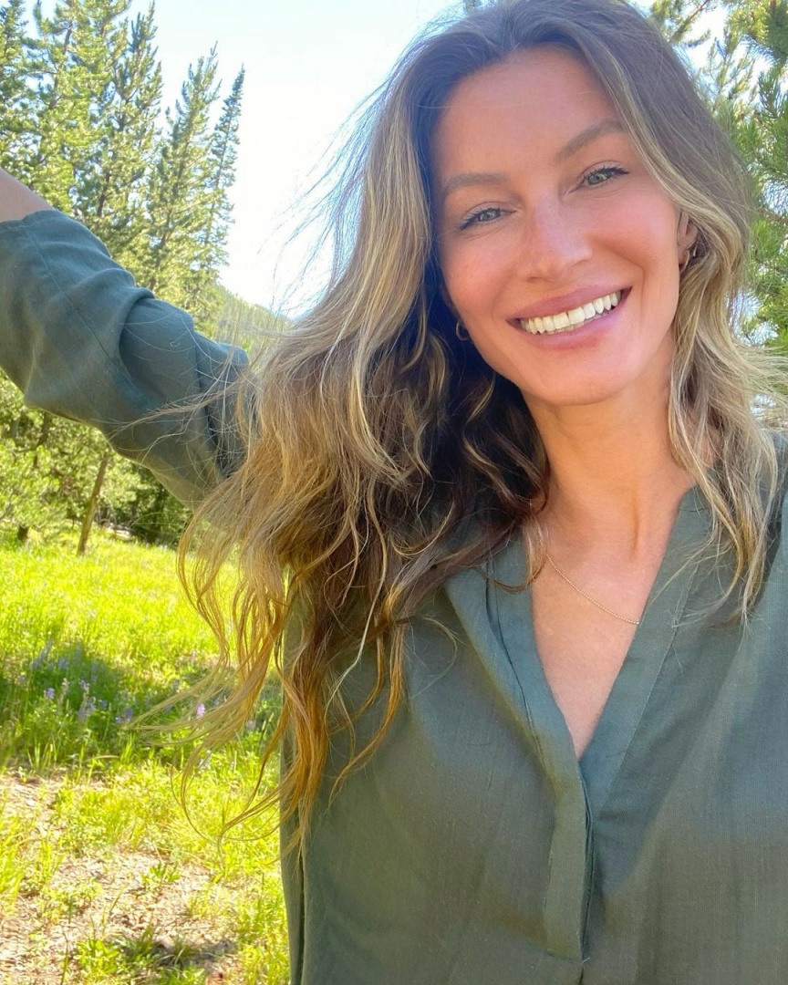 Aos 44 anos, Gisele Bündchen vai ser mãe pela terceira vez