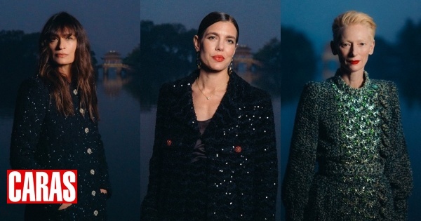 Celebridades assistem ao grandioso desfile da Chanel na China